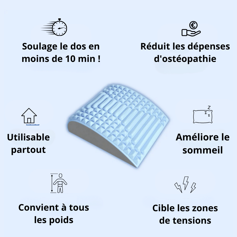 Coussin Dos et Nuque FlexZen